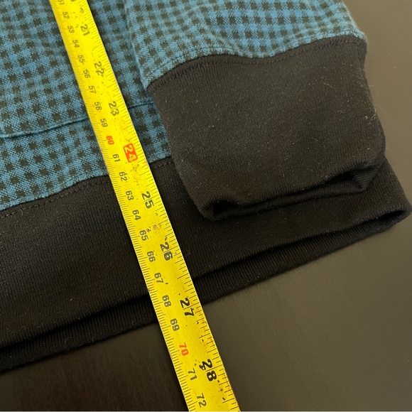 BDG Urban Outfitters Plaid V-Neck Cardigan Long Sleeve T-Shirt - Picture 14 of 14